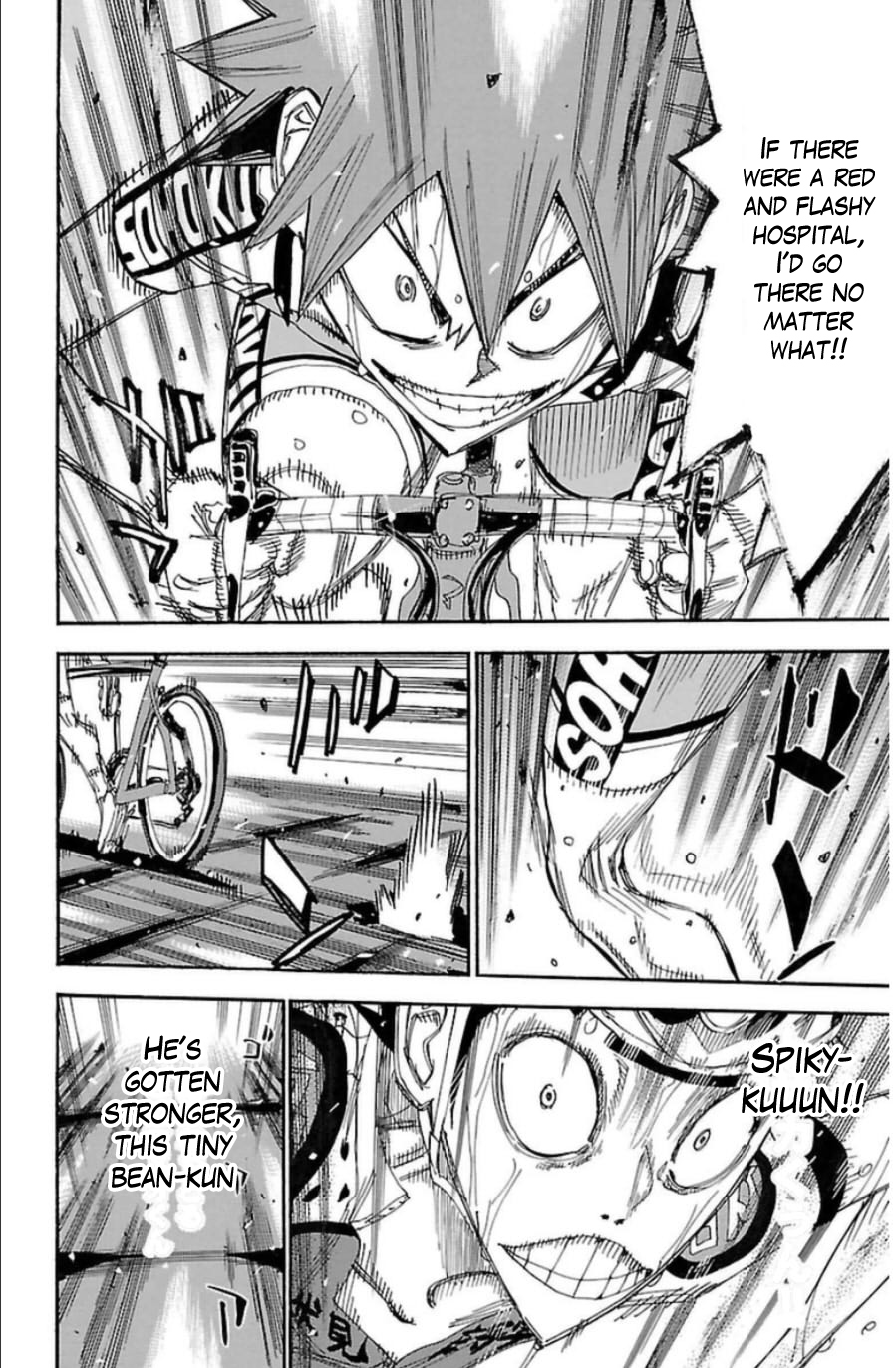 Yowamushi Pedal Chapter 344 page 11 - Chapter 344: Exciting Straight Line!!