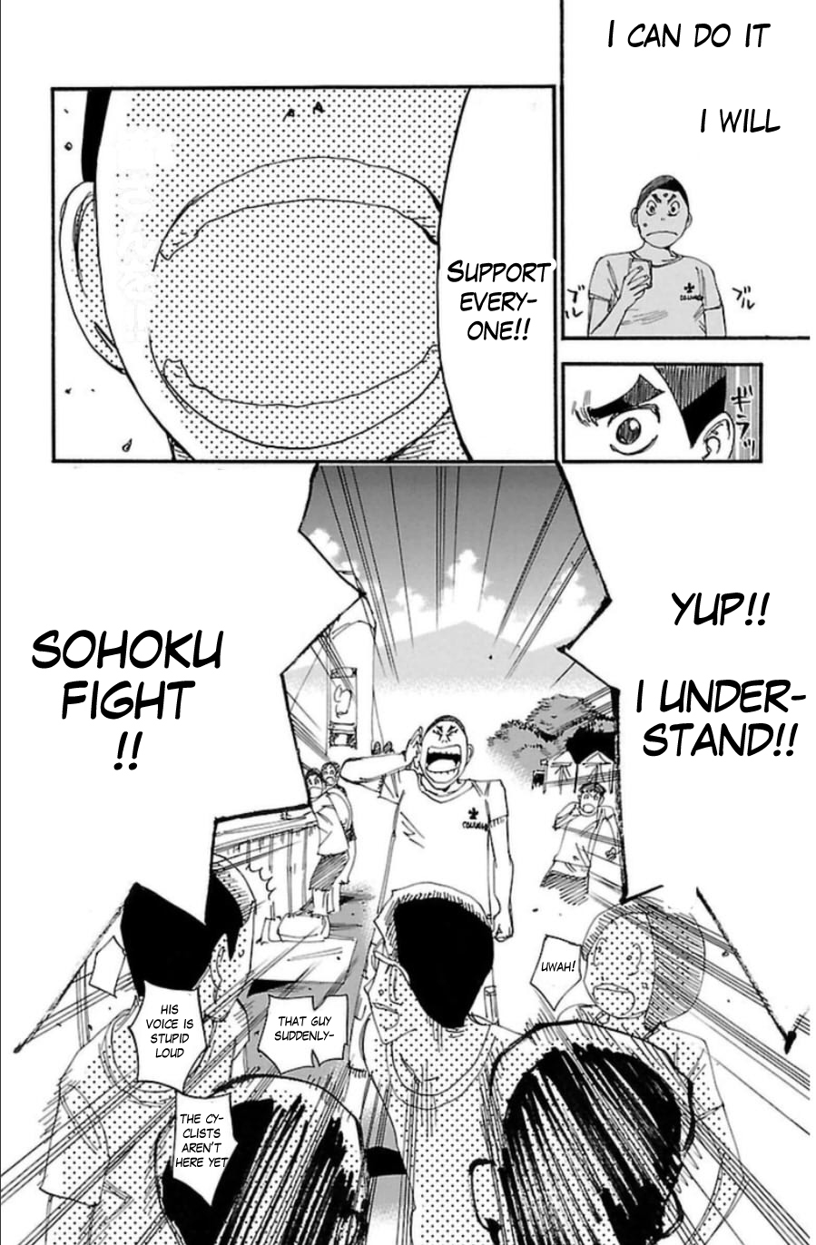 Yowamushi Pedal Chapter 344 page 9 - Chapter 344: Exciting Straight Line!!