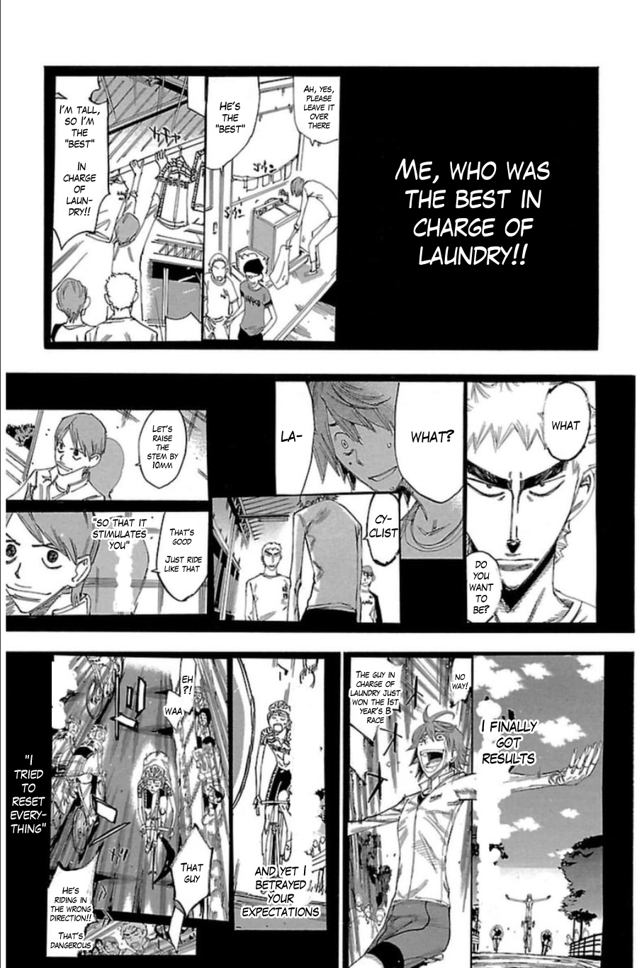 Yowamushi Pedal Chapter 345 page 13 - Chapter 345: Ashikiba Takuto