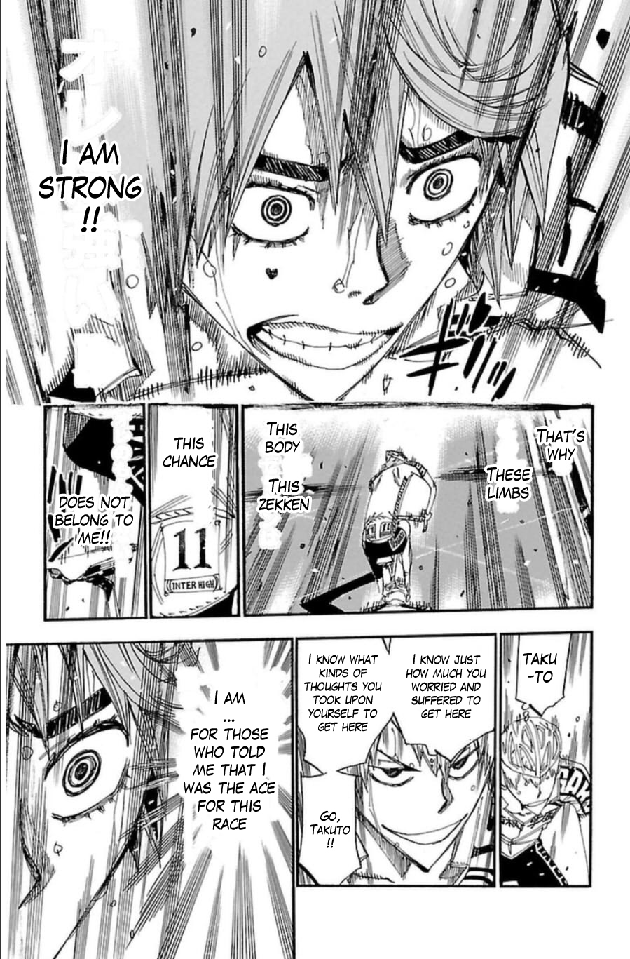 Yowamushi Pedal Chapter 345 page 15 - Chapter 345: Ashikiba Takuto