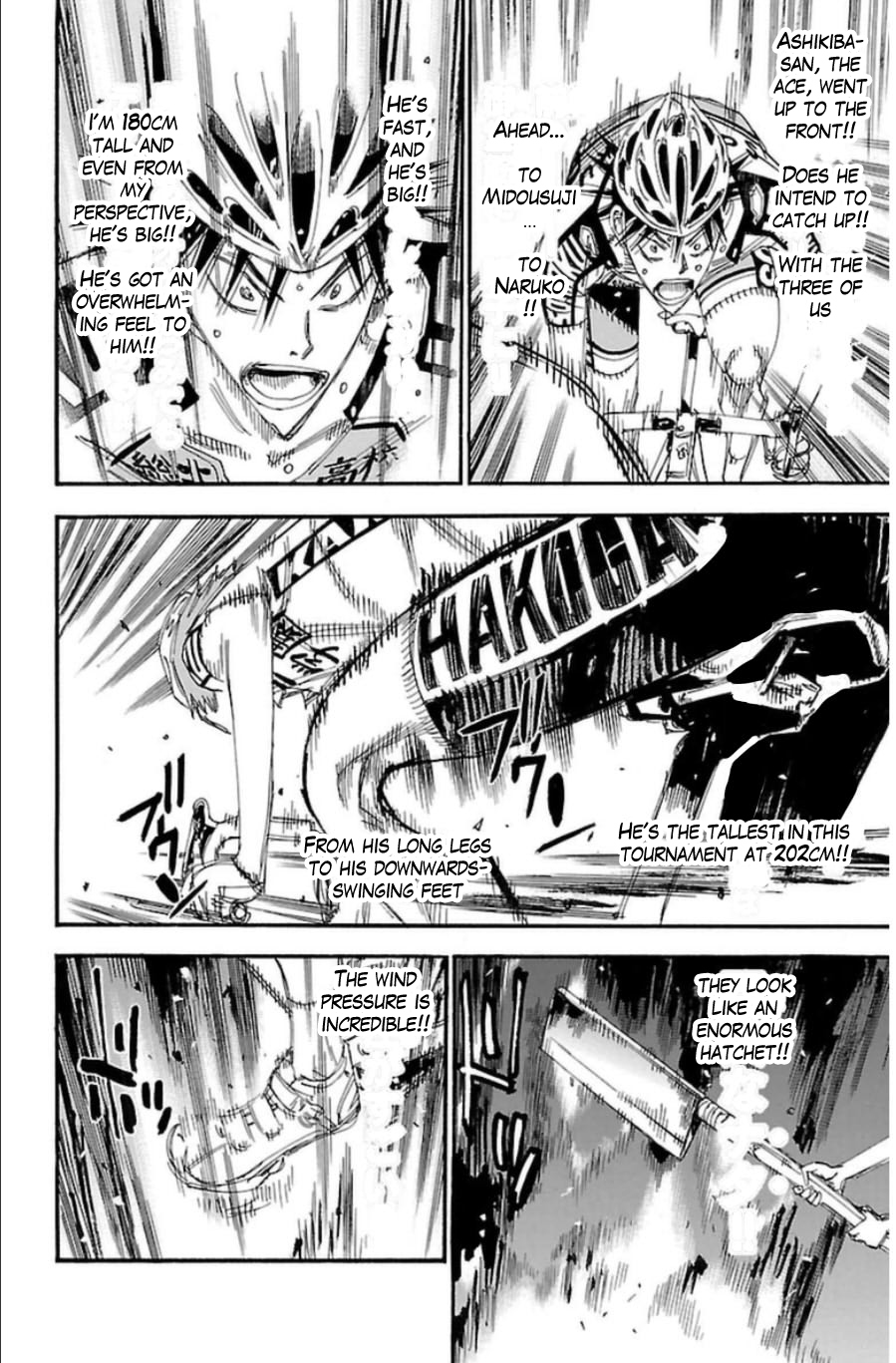 Yowamushi Pedal Chapter 345 page 7 - Chapter 345: Ashikiba Takuto