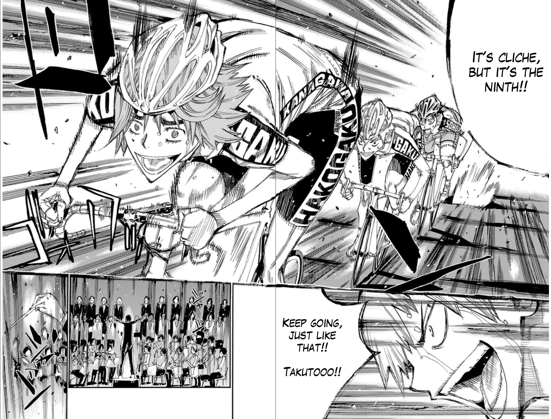 Yowamushi Pedal Chapter 345 page 9 - Chapter 345: Ashikiba Takuto