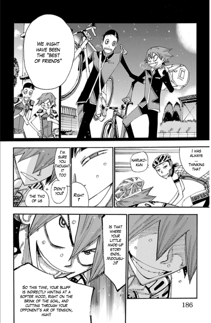 Yowamushi Pedal Chapter 346 page 11 - Chapter 346: The resolute 5