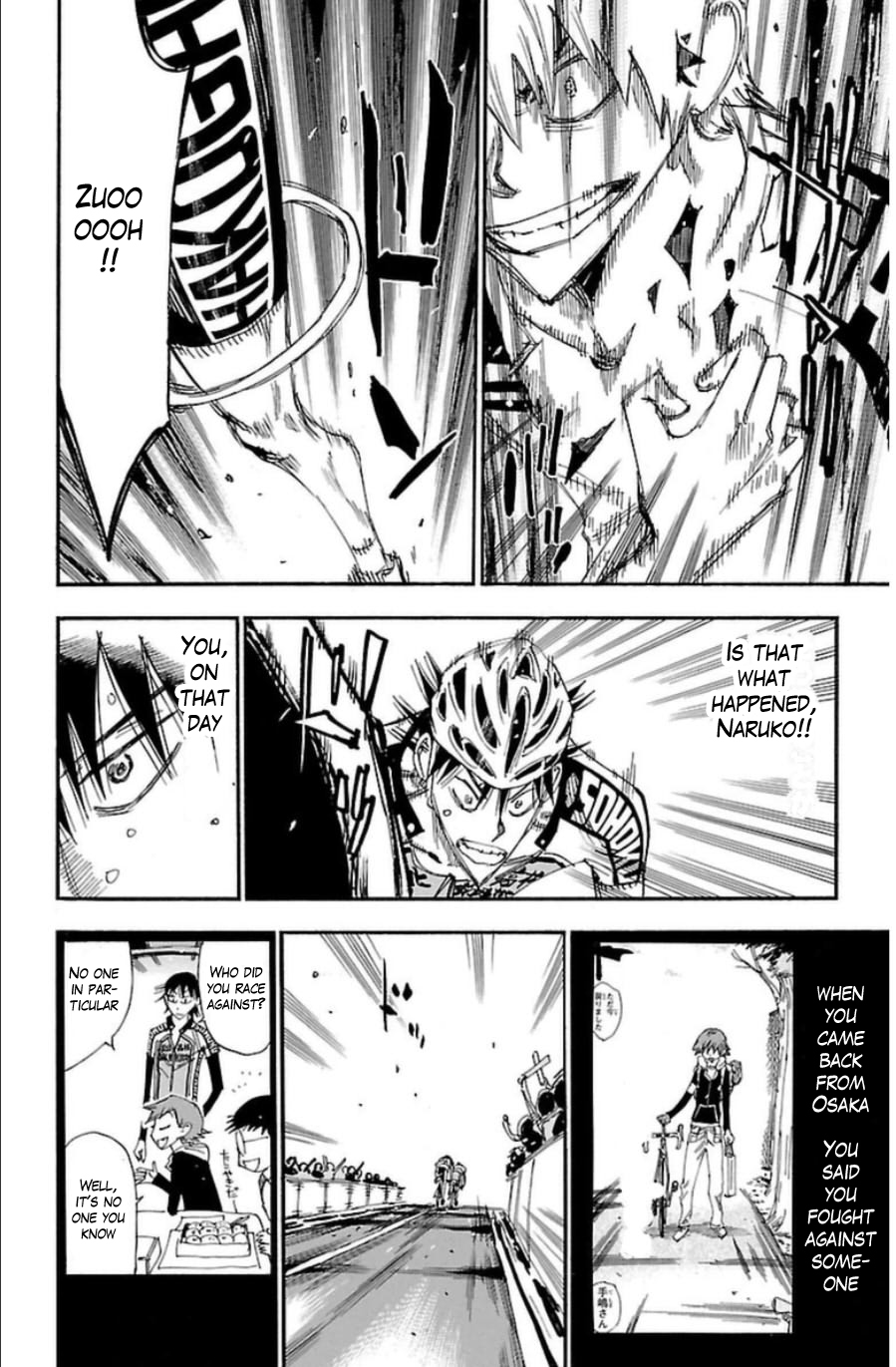 Yowamushi Pedal Chapter 346 page 16 - Chapter 346: The resolute 5
