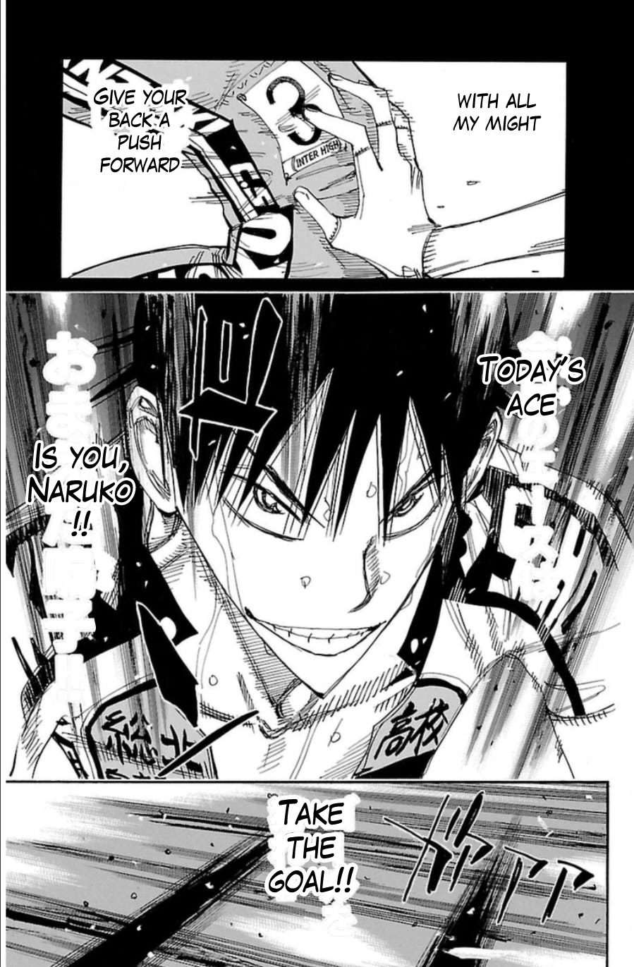 Yowamushi Pedal Chapter 346 page 19 - Chapter 346: The resolute 5