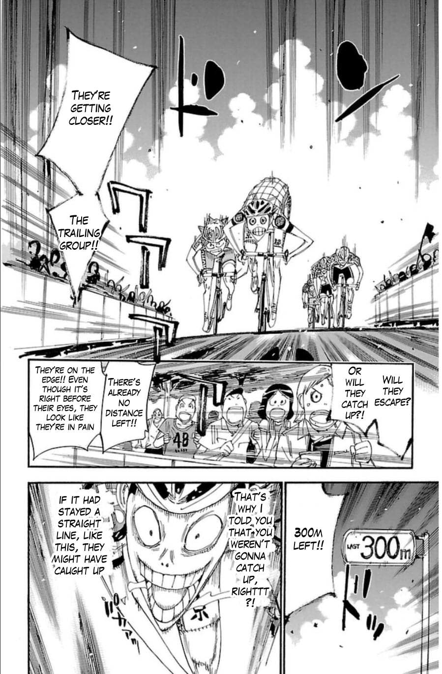 Yowamushi Pedal Chapter 346 page 20 - Chapter 346: The resolute 5