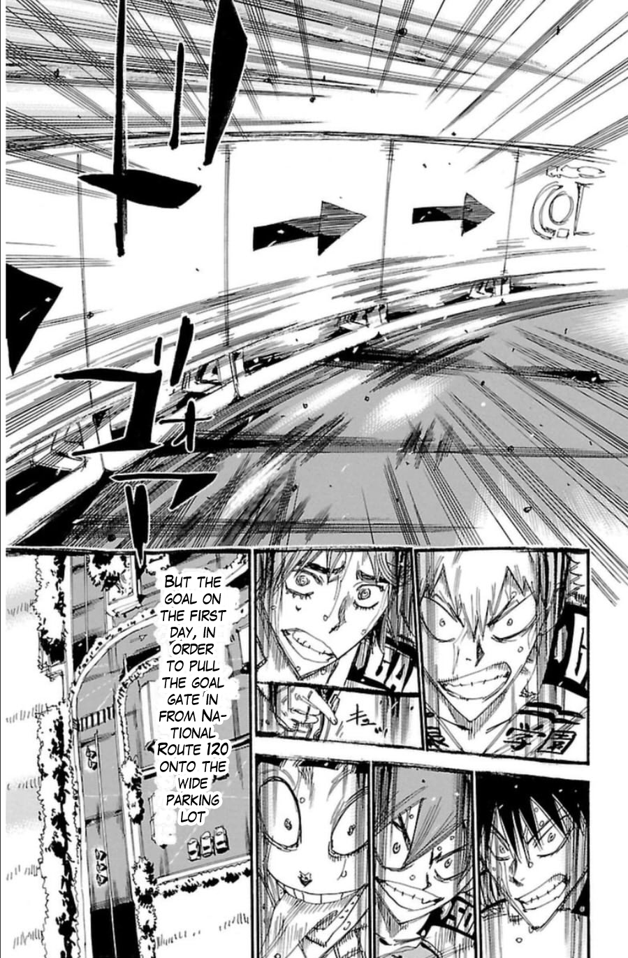 Yowamushi Pedal Chapter 346 page 21 - Chapter 346: The resolute 5