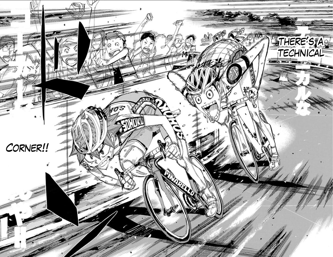 Yowamushi Pedal Chapter 346 page 22 - Chapter 346: The resolute 5