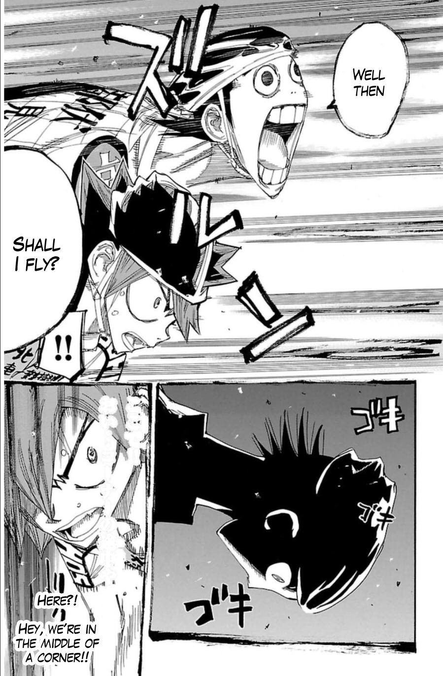 Yowamushi Pedal Chapter 346 page 24 - Chapter 346: The resolute 5