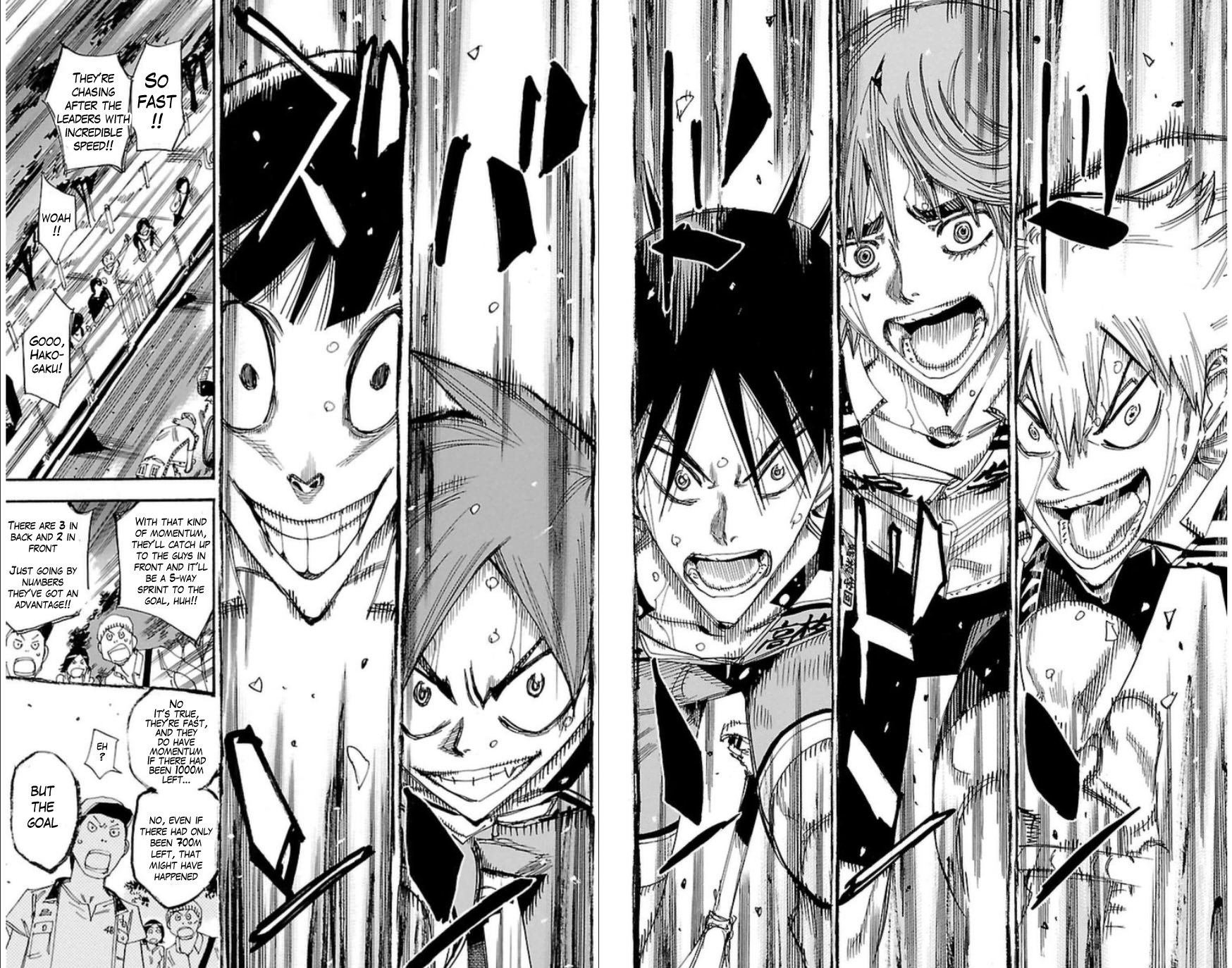 Yowamushi Pedal Chapter 346 page 5 - Chapter 346: The resolute 5