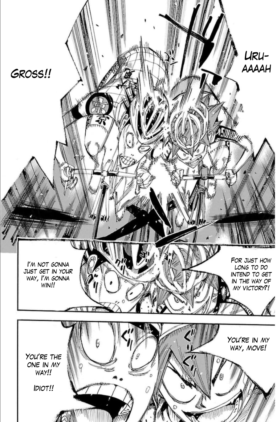 Yowamushi Pedal Chapter 346 page 9 - Chapter 346: The resolute 5