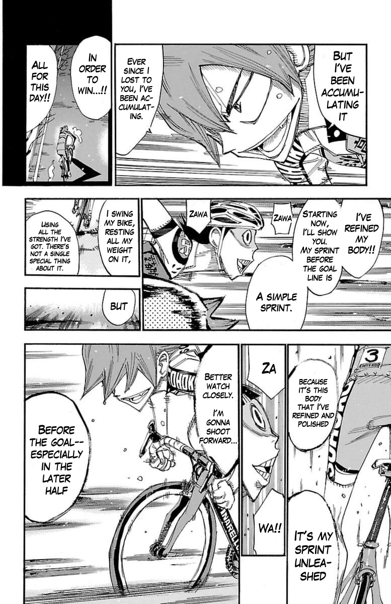 Yowamushi Pedal Chapter 347 page 10 - Chapter 347: Transformation