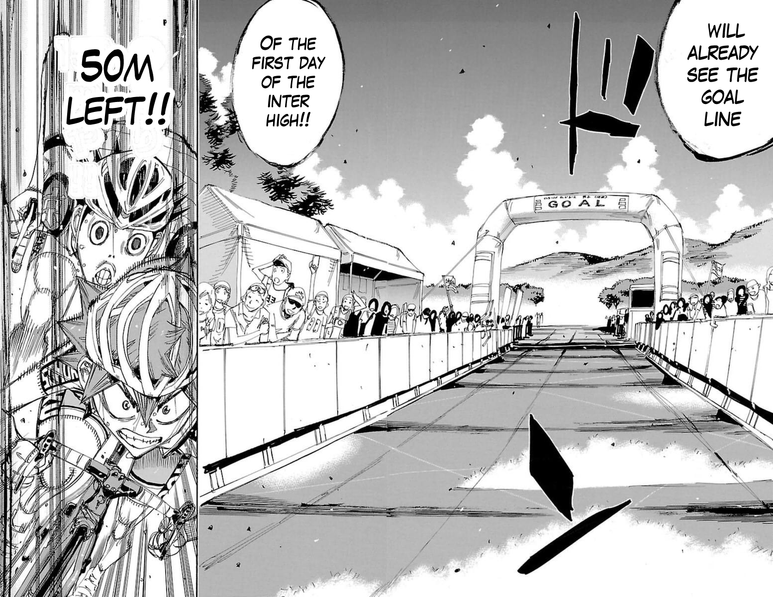 Yowamushi Pedal Chapter 347 page 12 - Chapter 347: Transformation
