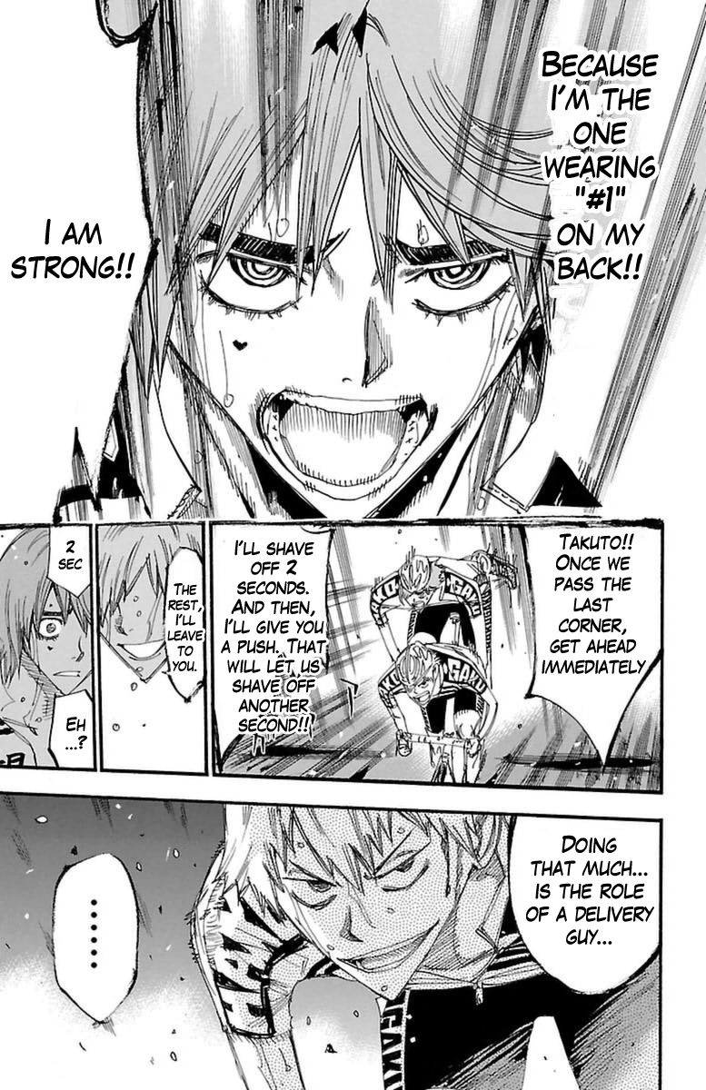 Yowamushi Pedal Chapter 347 page 16 - Chapter 347: Transformation