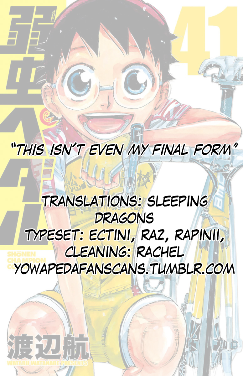 Yowamushi Pedal Chapter 347 page 18 - Chapter 347: Transformation
