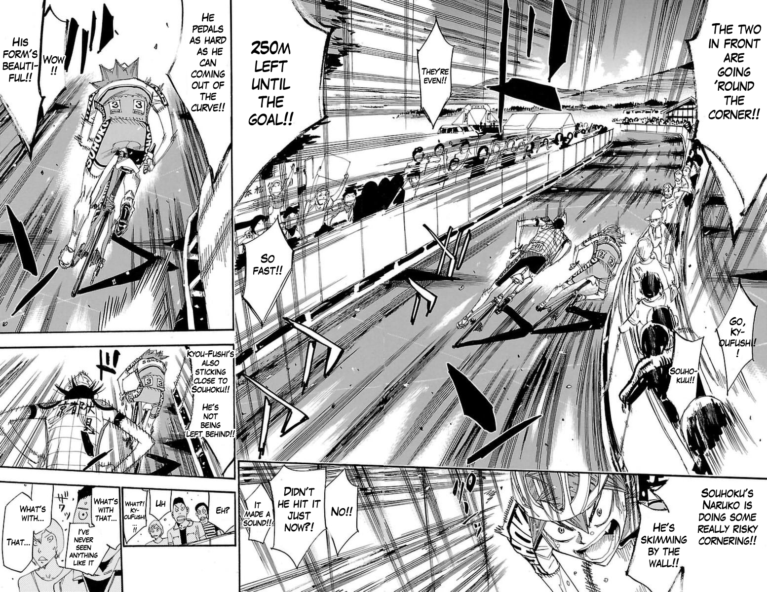 Yowamushi Pedal Chapter 347 page 3 - Chapter 347: Transformation