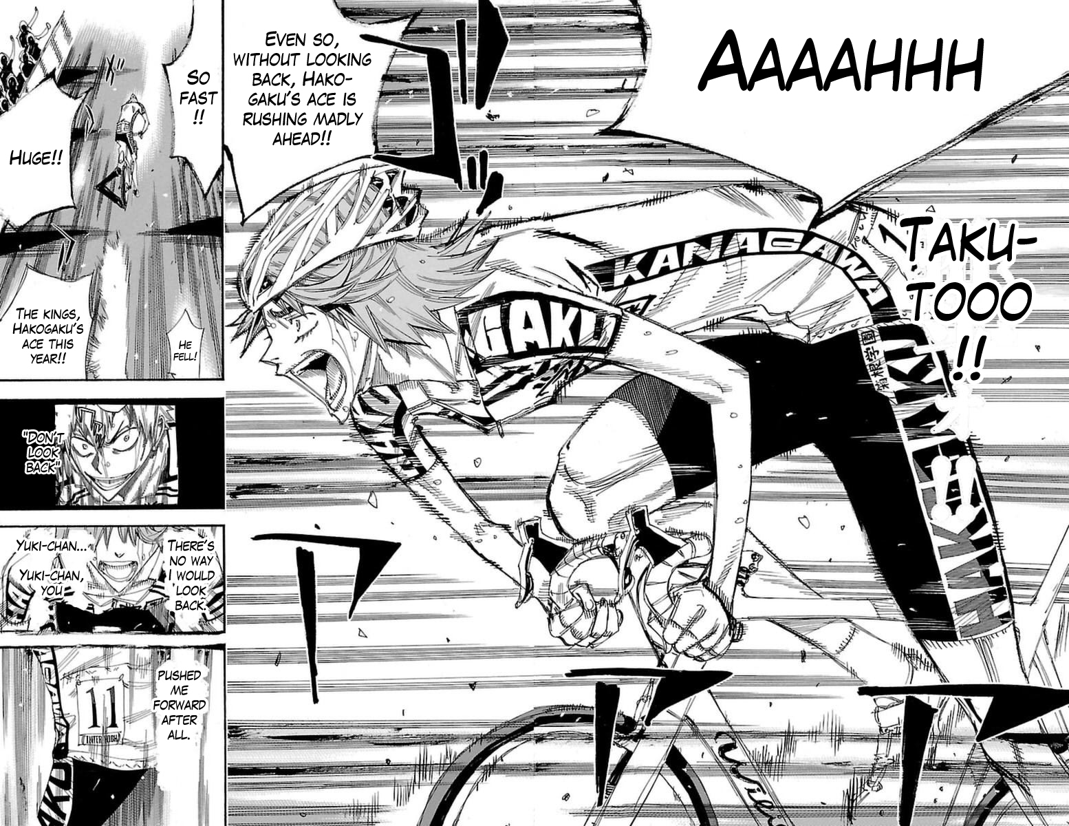 Yowamushi Pedal Chapter 348 page 10 - Chapter 348: Shaving off 3 seconds