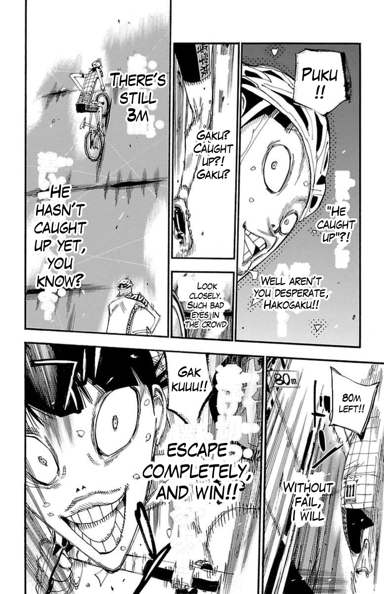 Yowamushi Pedal Chapter 348 page 12 - Chapter 348: Shaving off 3 seconds
