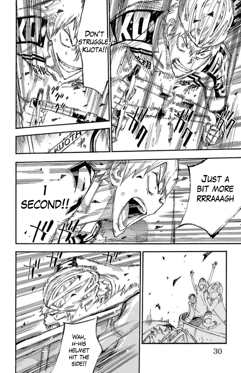 Yowamushi Pedal Chapter 348 page 4 - Chapter 348: Shaving off 3 seconds