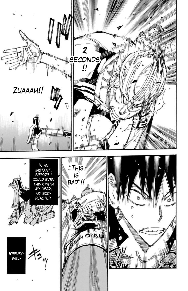 Yowamushi Pedal Chapter 348 page 5 - Chapter 348: Shaving off 3 seconds