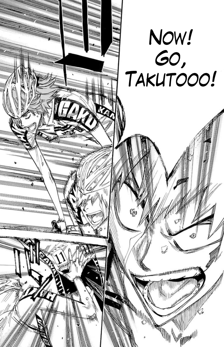 Yowamushi Pedal Chapter 348 page 7 - Chapter 348: Shaving off 3 seconds
