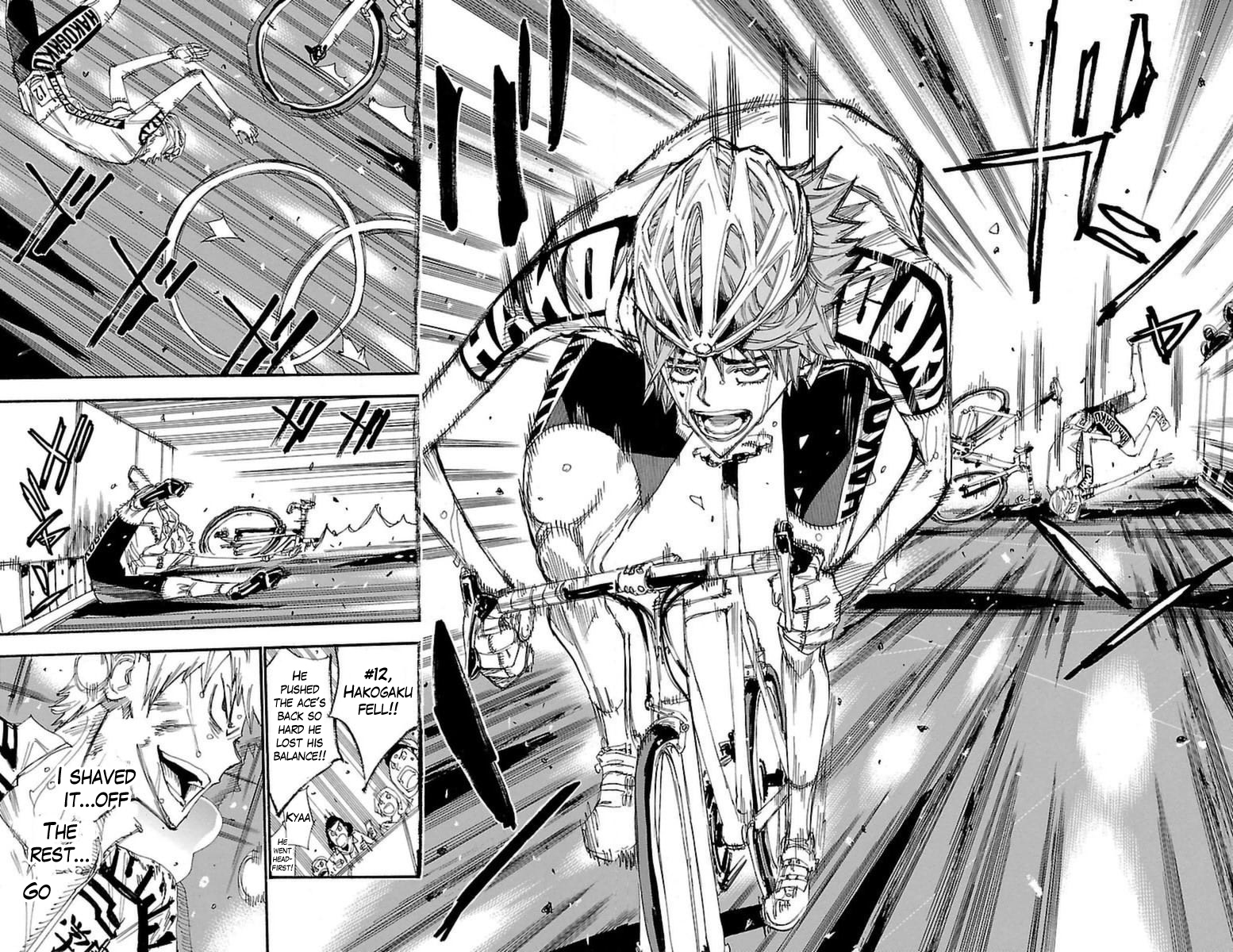 Yowamushi Pedal Chapter 348 page 9 - Chapter 348: Shaving off 3 seconds