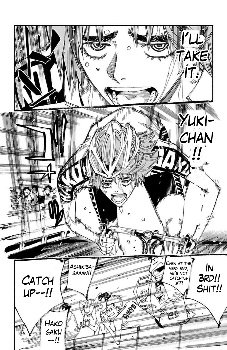 Yowamushi Pedal Chapter 349 page 12 - Chapter 349: The goal line!!