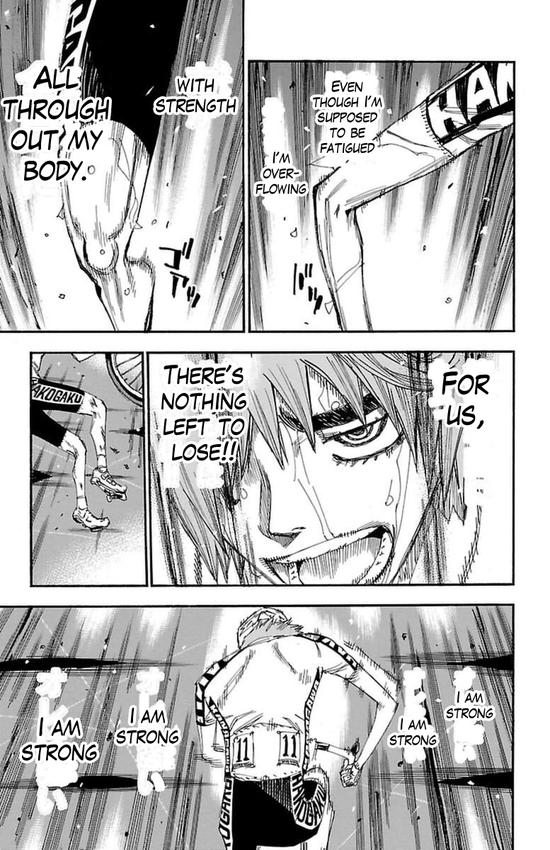Yowamushi Pedal Chapter 349 page 13 - Chapter 349: The goal line!!