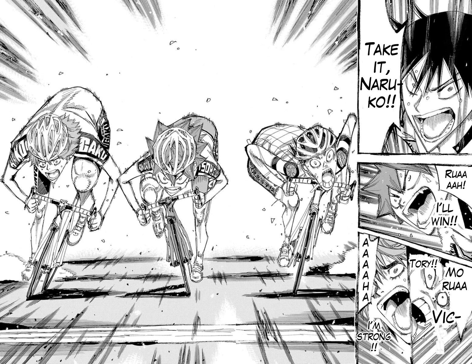 Yowamushi Pedal Chapter 349 page 16 - Chapter 349: The goal line!!