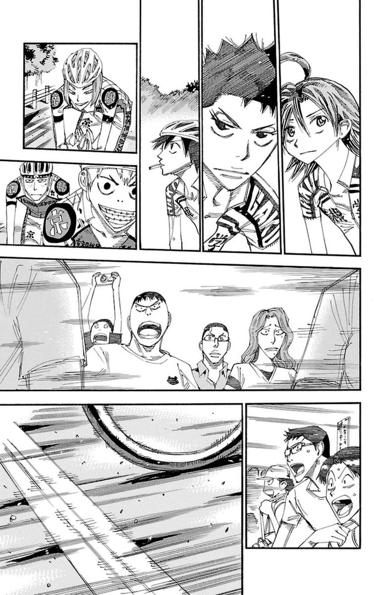 Yowamushi Pedal Chapter 349 page 18 - Chapter 349: The goal line!!