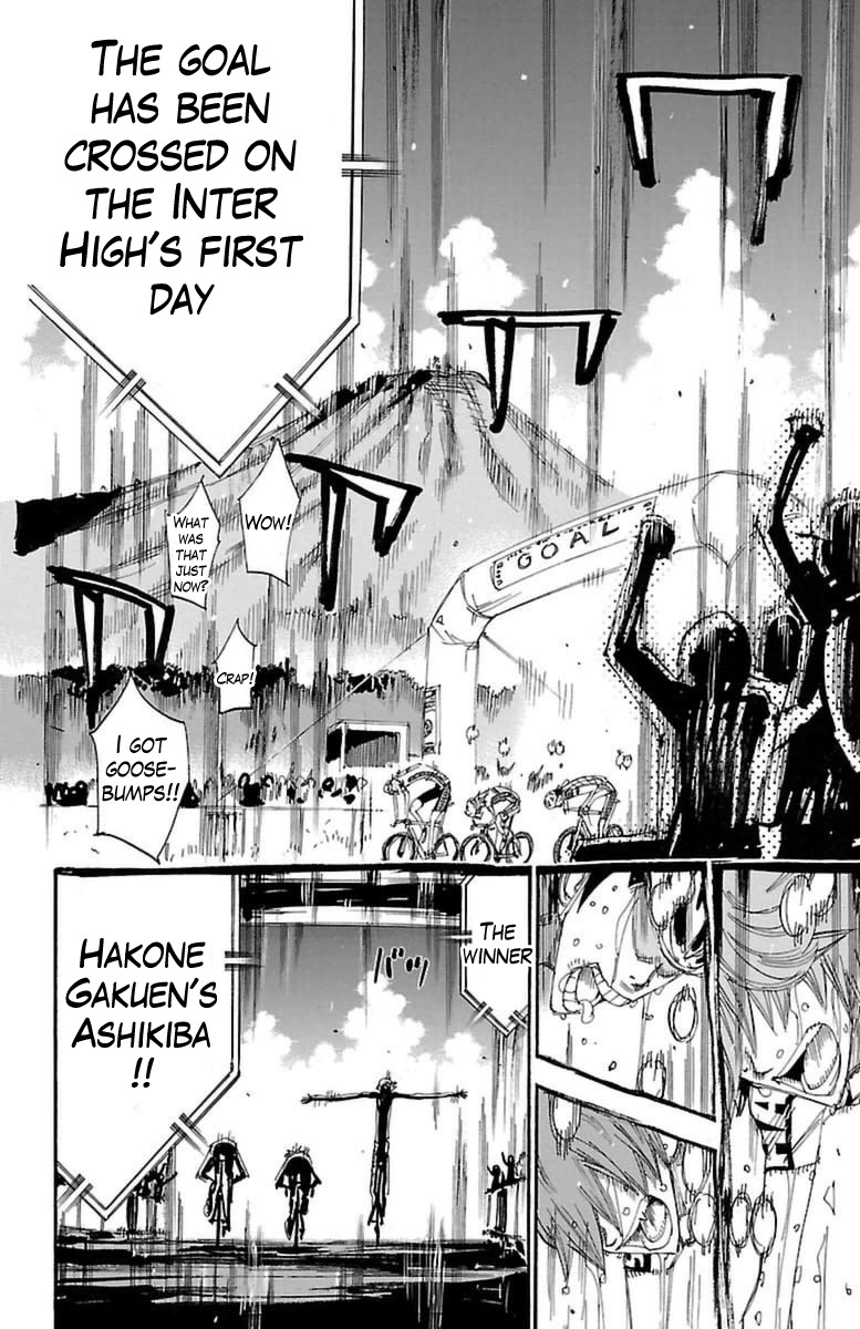 Yowamushi Pedal Chapter 349 page 21 - Chapter 349: The goal line!!