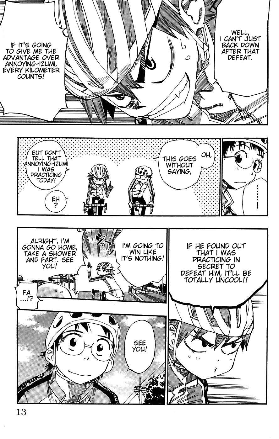 Yowamushi Pedal Chapter 35 page 10 - Chapter 35: Training Begins!