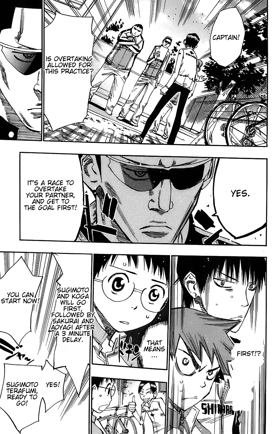 Yowamushi Pedal Chapter 35 page 18 - Chapter 35: Training Begins!