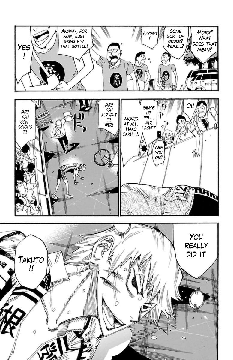 Yowamushi Pedal Chapter 350 page 11 - Chapter 350: The wings of glory