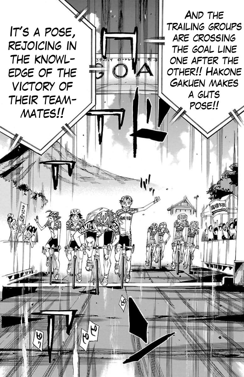 Yowamushi Pedal Chapter 350 page 12 - Chapter 350: The wings of glory