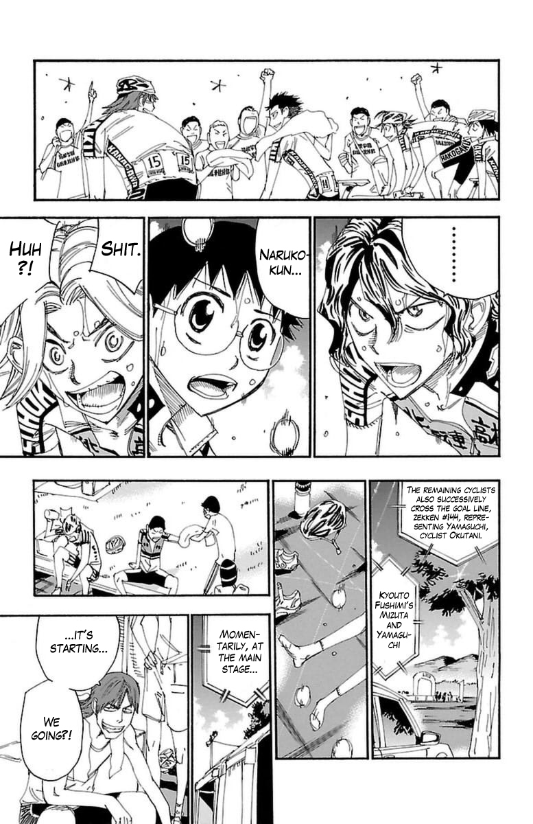 Yowamushi Pedal Chapter 350 page 13 - Chapter 350: The wings of glory