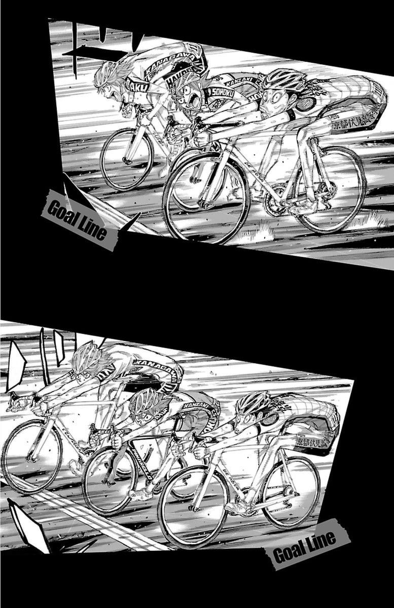 Yowamushi Pedal Chapter 350 page 3 - Chapter 350: The wings of glory