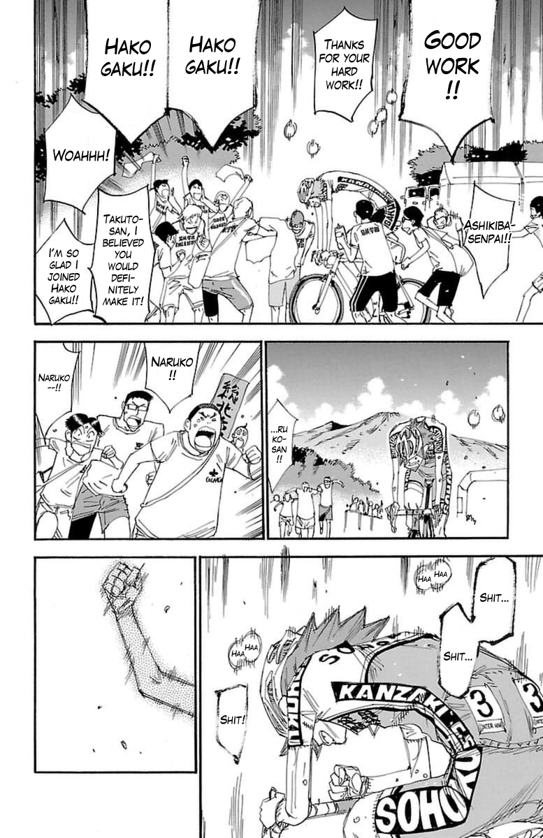 Yowamushi Pedal Chapter 350 page 8 - Chapter 350: The wings of glory
