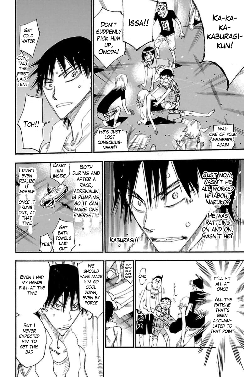 Yowamushi Pedal Chapter 351 page 10 - Chapter 351: Wavering Sohoku