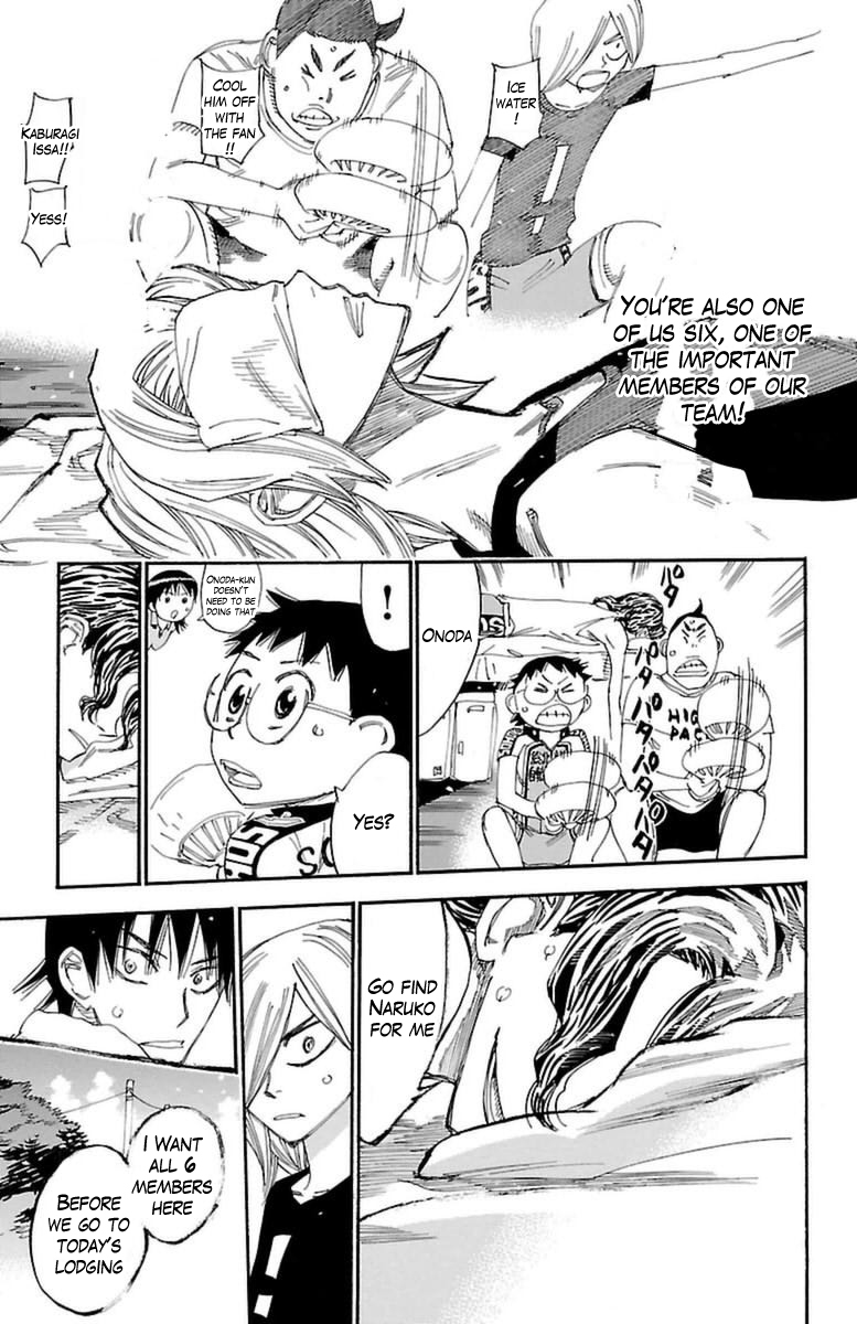 Yowamushi Pedal Chapter 351 page 11 - Chapter 351: Wavering Sohoku