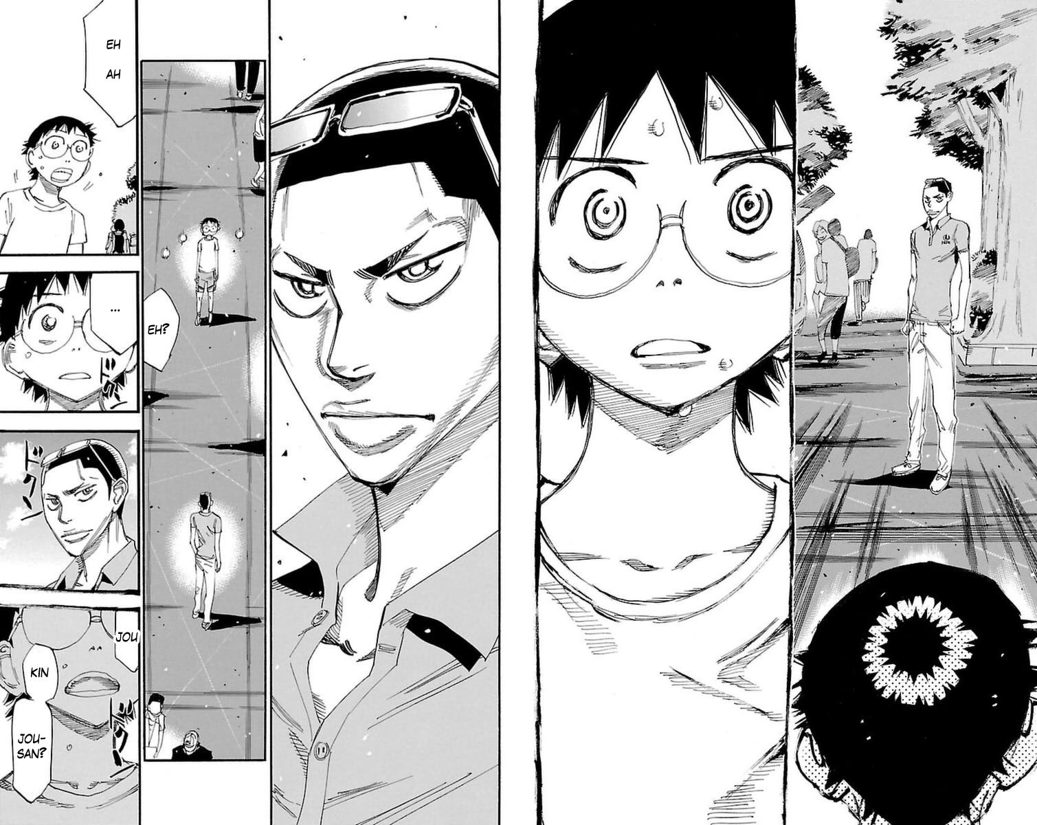 Yowamushi Pedal Chapter 351 page 14 - Chapter 351: Wavering Sohoku