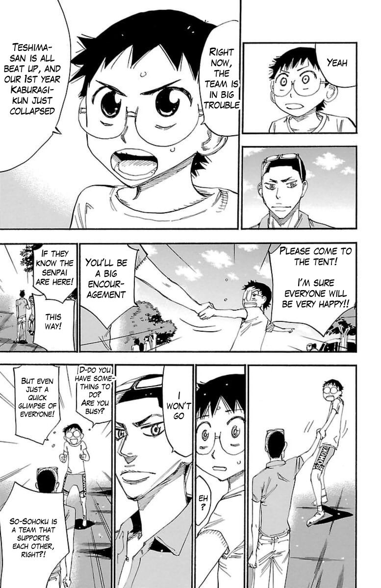 Yowamushi Pedal Chapter 351 page 16 - Chapter 351: Wavering Sohoku