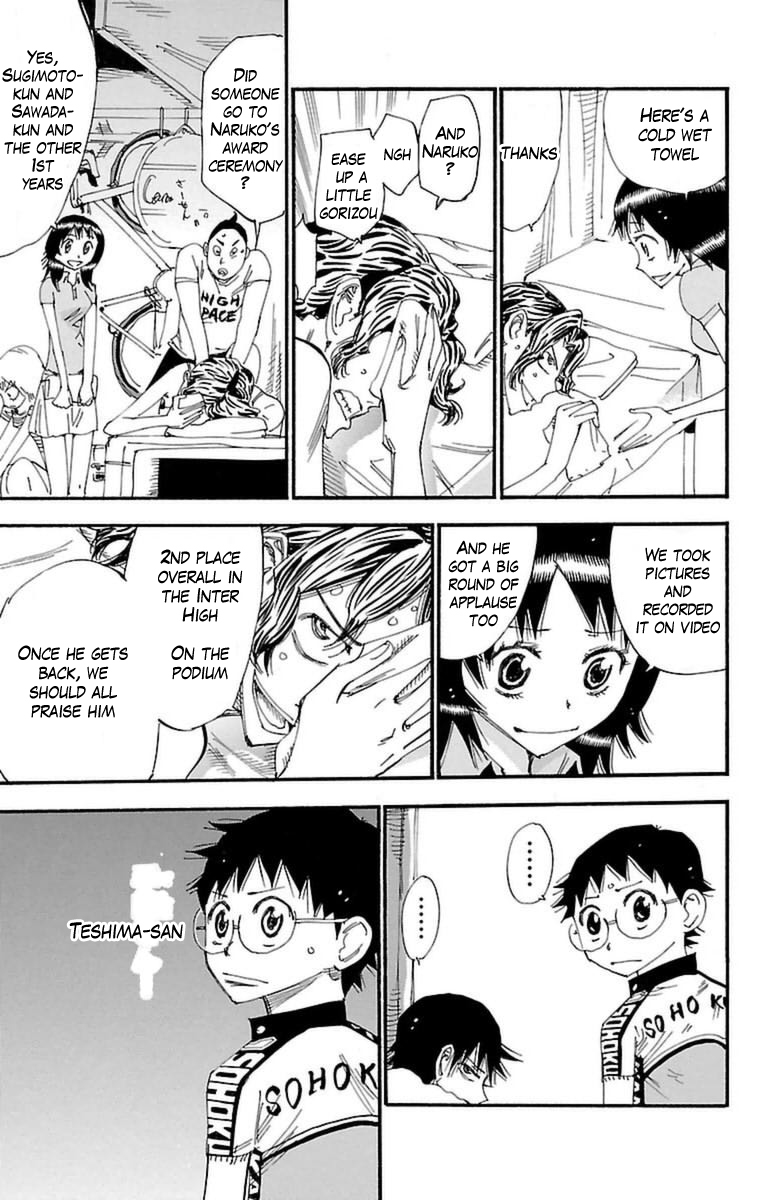 Yowamushi Pedal Chapter 351 page 4 - Chapter 351: Wavering Sohoku