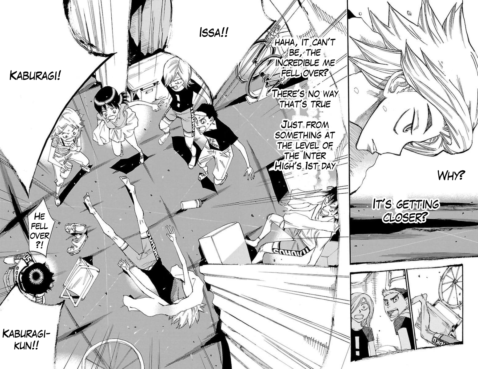 Yowamushi Pedal Chapter 351 page 9 - Chapter 351: Wavering Sohoku