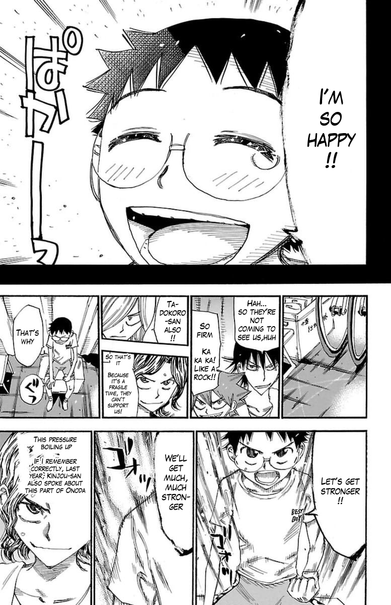 Yowamushi Pedal Chapter 352 page 11 - Chapter 352: Kinjou's words
