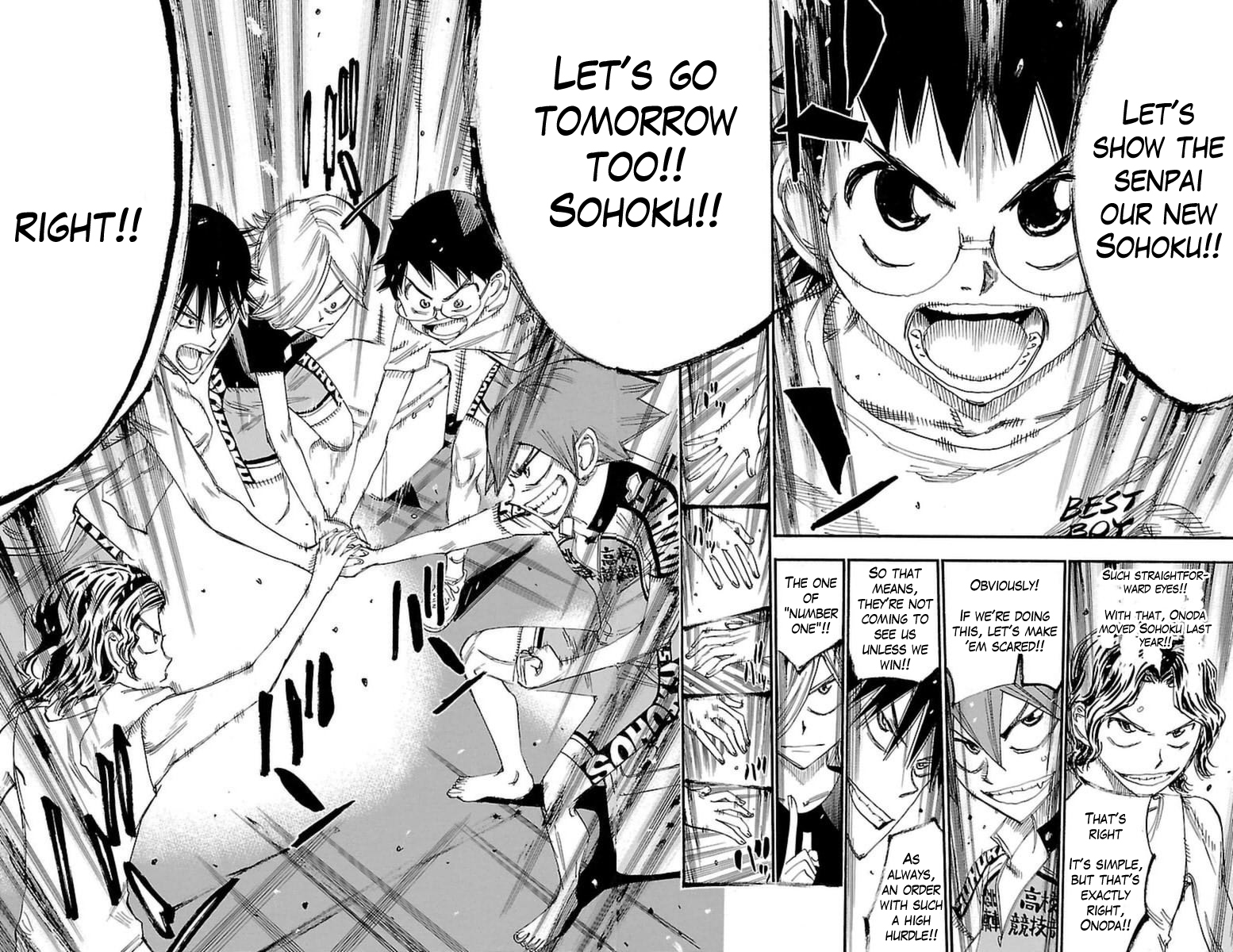 Yowamushi Pedal Chapter 352 page 12 - Chapter 352: Kinjou's words