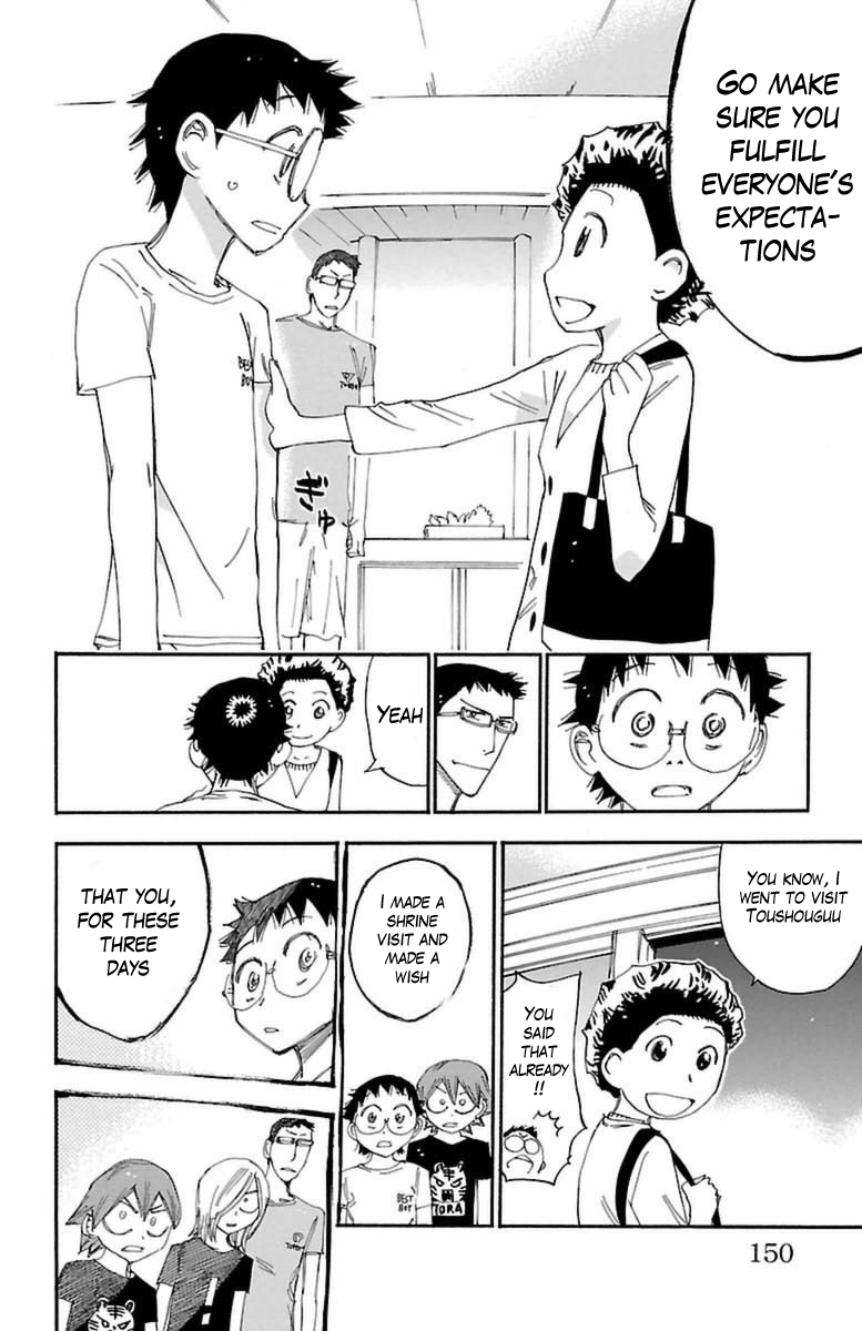 Yowamushi Pedal Chapter 353 page 11 - Chapter 353: The footsteps of hope