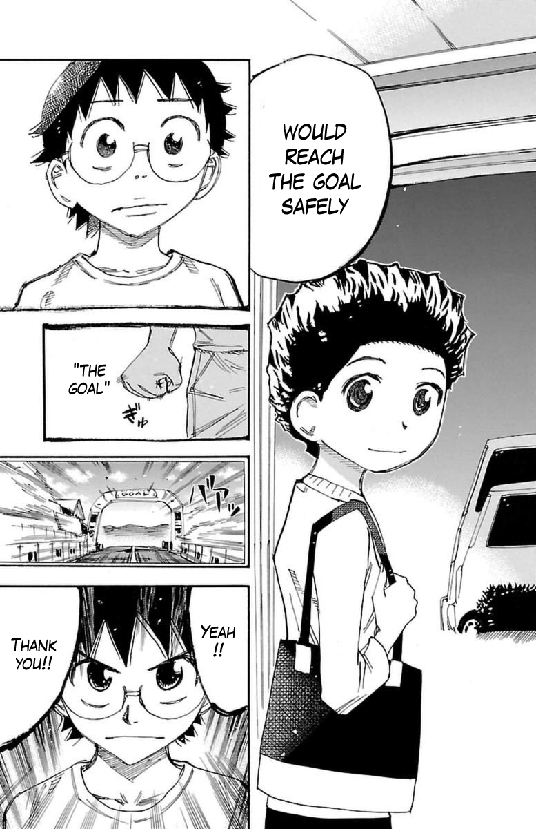 Yowamushi Pedal Chapter 353 page 12 - Chapter 353: The footsteps of hope