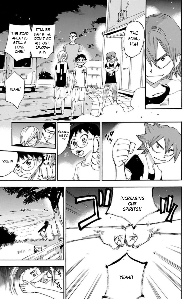 Yowamushi Pedal Chapter 353 page 14 - Chapter 353: The footsteps of hope