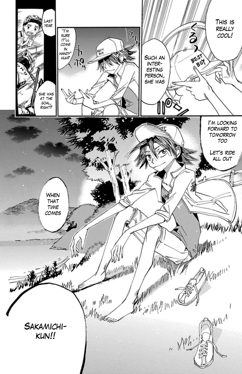 Yowamushi Pedal Chapter 353 page 15 - Chapter 353: The footsteps of hope